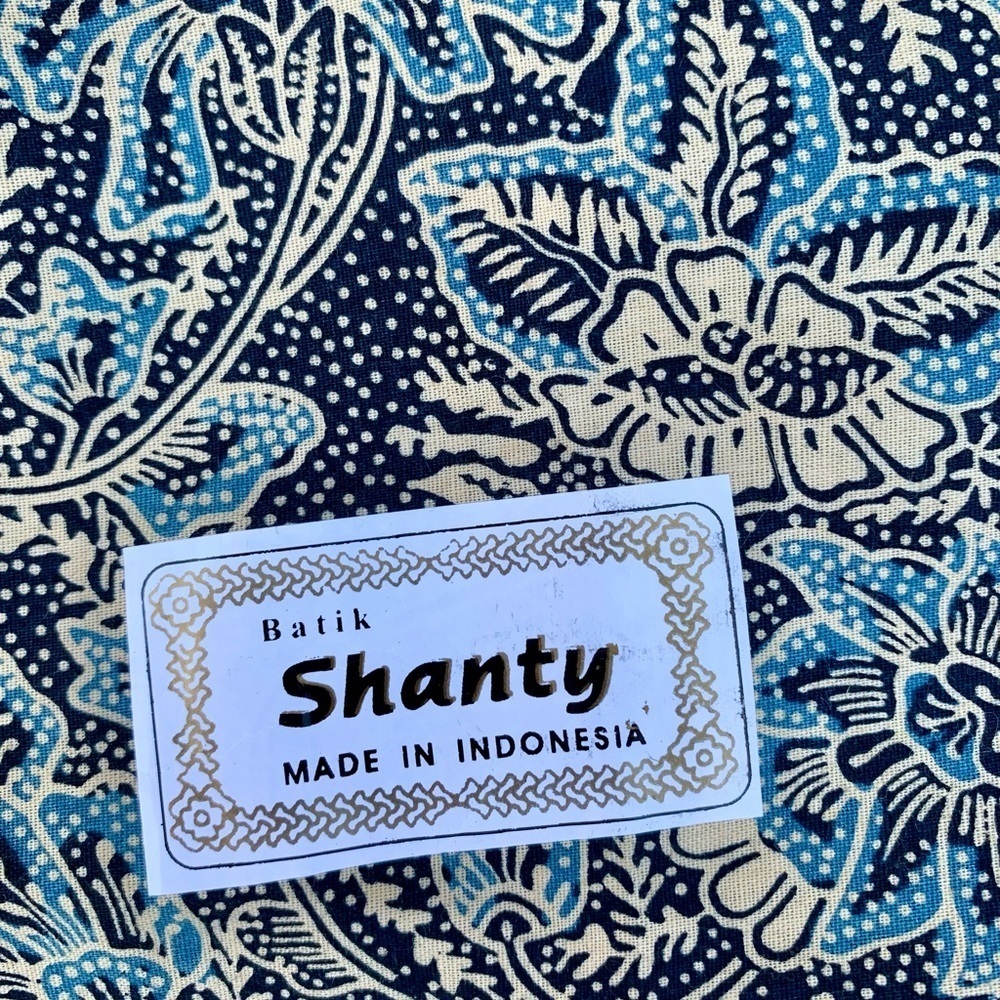 Batik shanty Indonesia material